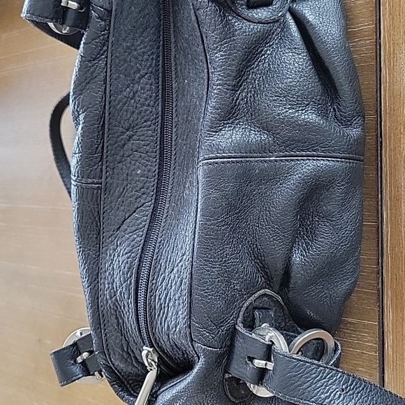 VINTAGE VERA PELLE LEATHER BAG MADE IN ITALY - Picture 7 of 13